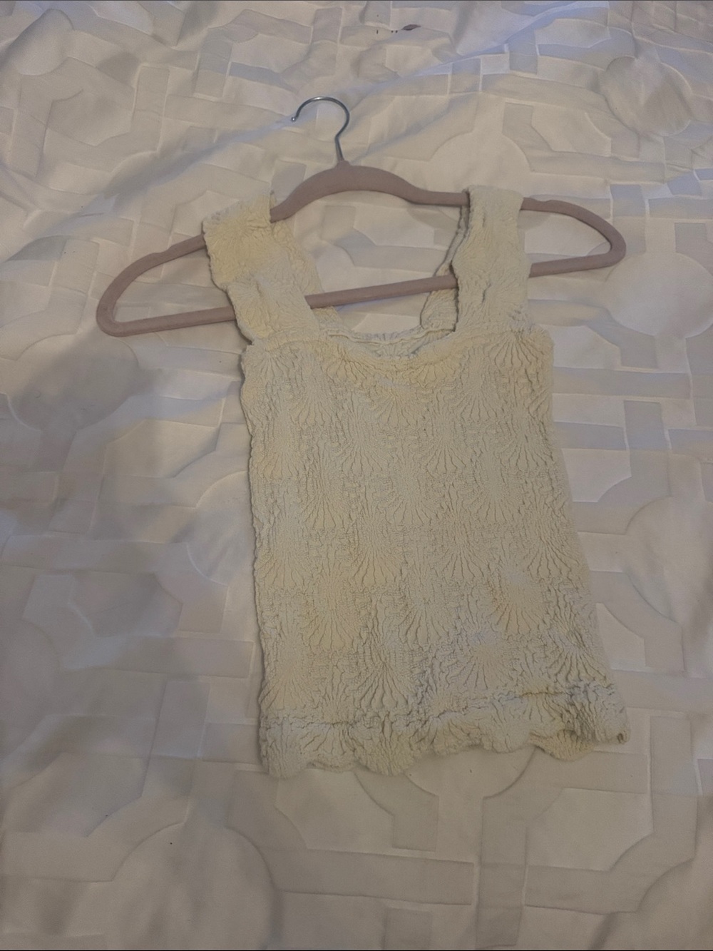 White free people top size xs/s!!